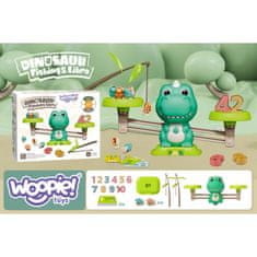 WOOPIE WOOPIE Shuffleboard Balance Game Dinozaver Ribolov Ribe Učenje Računalniški stroj