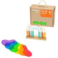 Tooky Toy Igrača za igrače XXL Montessori izobraževalni 7v1 senzorični 25-30 mesecev.