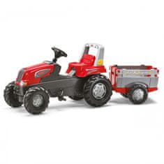 Rolly Toys Rolly Toys RollyJunior RT - traktor s pedali in prikolico Junior 3-8 let do 50 kg