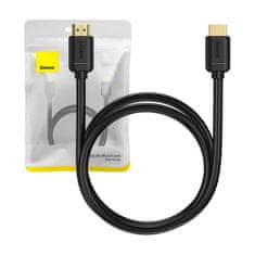 BASEUS Baseus High Definition Series HDMI 2.0 kabel, 4K 60Hz, 0,75 m (črn)