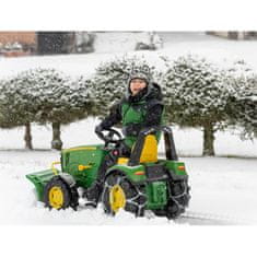 Rolly Toys RollyX-Trac Premium John Deere Pedal Traktor Vedro Tiha kolesa 3-10 let do 50 kg Rolly Toys - zelena