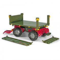 Rolly Toys Rolly Toys rollyTrailer Rolly Multi dvoosna prikolica zelena