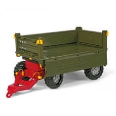 Rolly Toys Rolly Toys rollyTrailer Rolly Multi dvoosna prikolica zelena