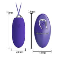 Ero PRETTY LOVE - Jenny - Youth, Wireless remote control 12 vibration functions