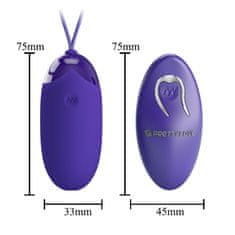 Ero PRETTY LOVE - Berger - Youth, Wireless remote control 12 vibration functions