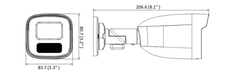 HiLook Hilook by Hikvision 4MP IPCAM-B4-50IR 4mm rog kamera