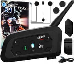 Ejeas Ejeas V6 Pro TYPE-C Intercom (komplet za 1 čelado)