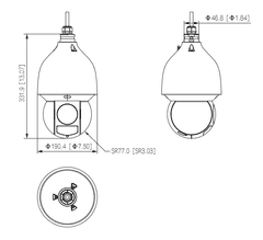 Dahua KAMERA IP DAHUA SD5A425GB-HNR