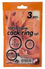 Ero Silicone Cock Ring set 3 pcs