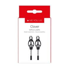 Ero Me You Us Clover Nipple Clamp Black