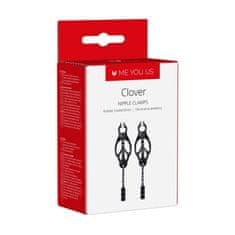 Ero Me You Us Clover Nipple Clamp Black