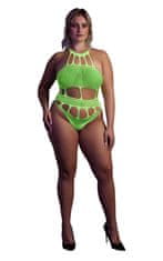 Ero Body with Grecian Neckline - Neon Green - XL/XXXXL