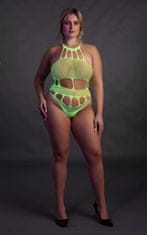 Ero Body with Grecian Neckline - Neon Green - XL/XXXXL