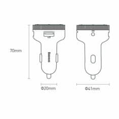 BASEUS bluetooth avtoinštalacija 4v1 USB FM BT MP3 CCLH-01