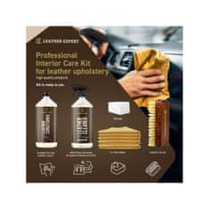 Boxman Leather Expert Interior Care Kit 2x1000ml - komplet za čiščenje in nego usnja LE-18-I21000