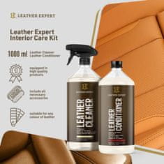 Boxman Leather Expert Interior Care Kit 2x1000ml - komplet za čiščenje in nego usnja LE-18-I21000