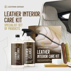 Boxman Leather Expert Interior Care Kit 2x1000ml - komplet za čiščenje in nego usnja LE-18-I21000