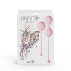 Ero Vaginal balls set Love Story Carmen Tea Rose