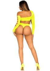 Ero Seamless Thong Back Bodysuit Yellow