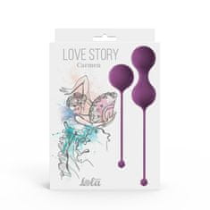 Ero Vaginal balls set Love Story Carmen Lavender Sunset