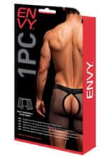 Ero ENVY SNAP DOWN MESH BOXER BRIEF BLACK RED, S/M