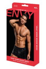 Ero ENVY SNAP DOWN BOXER BRIEF BLACK, S/M