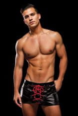 Ero ENVY LACE-UP WETLOOK TRUNKS BLACK RED, L/XL