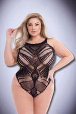 Ero BACI DIAMONTE BODYSUIT BLACK, QUEEN