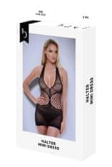 Ero BACI HALTER MINI DRESS BLACK, OS