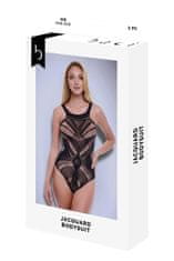 Ero BACI JACQUARD BODYSUIT BLACK, OS