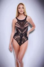 Ero BACI JACQUARD BODYSUIT BLACK, OS