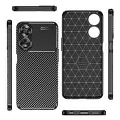 Nexeri OPPO A58 5G Oklepno ohišje Odporno na udarce Nexeri Carbon Fiber črno