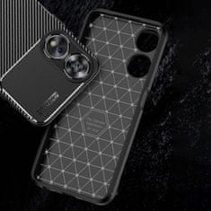 Nexeri OPPO A58 5G Oklepno ohišje Odporno na udarce Nexeri Carbon Fiber črno