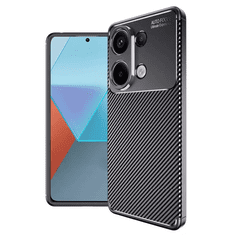 Nexeri XIAOMI REDMI NOTE 13 4G/LTE Oklepno ohišje Odporno na udarce Nexeri Carbon Fiber črno