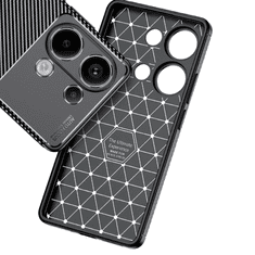 Nexeri XIAOMI REDMI NOTE 13 4G/LTE Oklepno ohišje Odporno na udarce Nexeri Carbon Fiber črno