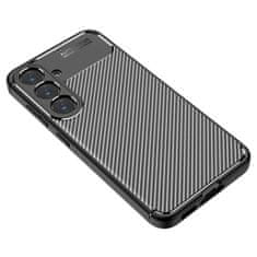 Nexeri SAMSUNG GALAXY S24 Oklepni etui Odporen na udarce Nexeri Carbon Fiber black