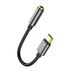 BASEUS Baseus L54 USB-C + 3,5 mm mini jack avdio adapter (siv)