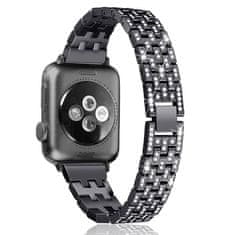 Nemo Trak za APPLE WATCH 4 / 5 / 6 / 7 / 8 / SE / ULTRA (42 / 44 / 45 / 49 MM) Diamond Bumper black