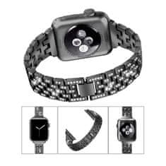 Nemo Trak za APPLE WATCH 4 / 5 / 6 / 7 / 8 / SE / ULTRA (42 / 44 / 45 / 49 MM) Diamond Bumper black