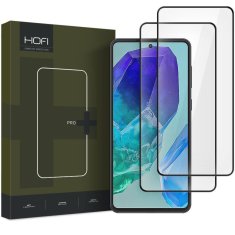 Hofi Kaljeno steklo SAMSUNG GALAXY M55 5G HOFI Glass Pro+ 2 paketa črno