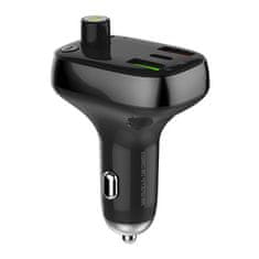 LDNIO LDNIO Bluetooth FM oddajnik C704Q 2USB, USB-C + MicroUSB kabel