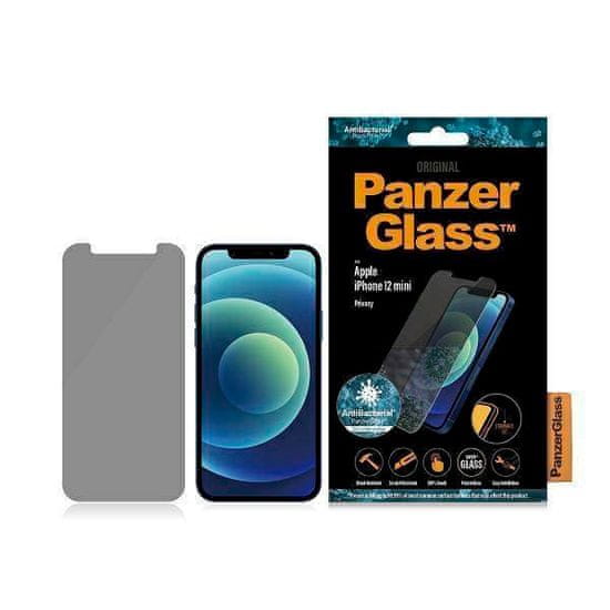 PanzerGlass Kaljeno steklo IPHONE 12 MINI PanzerGlass Standard Super+ zasebnost Antibakterijsko