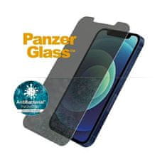 PanzerGlass Kaljeno steklo IPHONE 12 MINI PanzerGlass Standard Super+ zasebnost Antibakterijsko