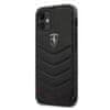 Originalni IPHONE 12 MINI Ferrari Hardcase Off Track Quilted (FEHQUHCP12SBK) black