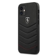 Ferrari Originalni IPHONE 12 MINI Ferrari Hardcase Off Track Quilted (FEHQUHCP12SBK) black