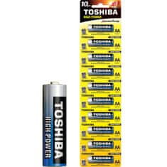 Toshiba AA TOSHIBA High Power 10 kosov 1,5V alkalne baterije LR6/10/100 BL