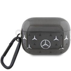 Mercedes-Benz Originalni ovitek APPLE AIRPODS PRO 2 Mercedes Large Star Pattern (MEAP28DPMGS) black