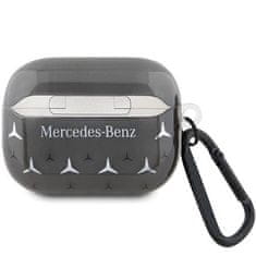 Mercedes-Benz Originalni ovitek APPLE AIRPODS PRO 2 Mercedes Large Star Pattern (MEAP28DPMGS) black