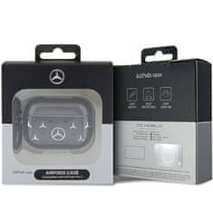 Mercedes-Benz Originalni ovitek APPLE AIRPODS PRO 2 Mercedes Large Star Pattern (MEAP28DPMGS) black