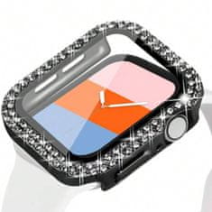 Nemo Ohišje za APPLE WATCH 4 / 5 / 6 / SE (40MM) Diamond Bumper black